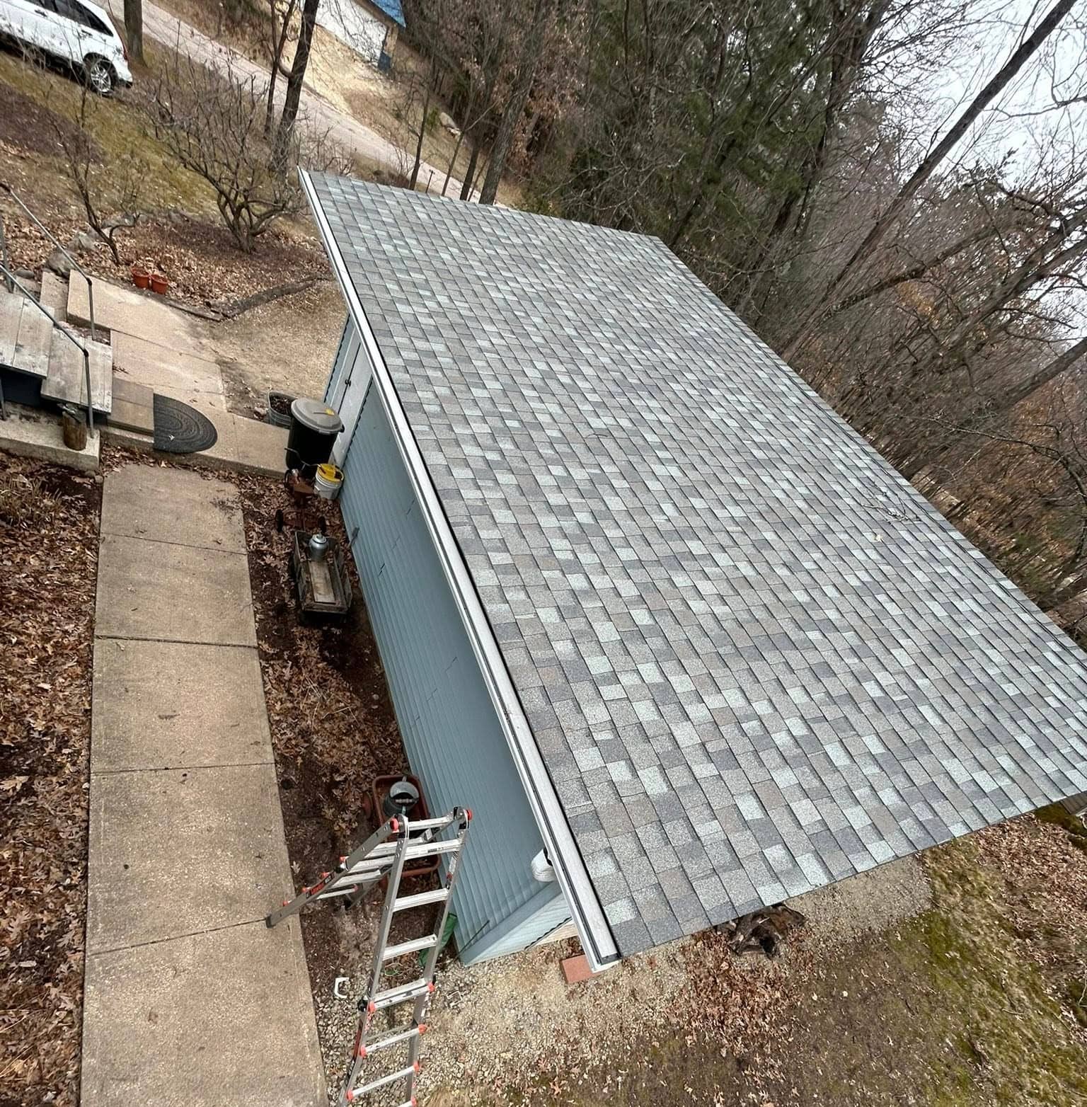 garage roof installation